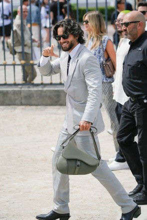 Maluma Outside Arrivals Dior Homme Menswear Editorial Stock Photo