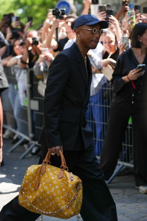 Pharrell Williams Show During Paris Fashion Editorial Stock Photo