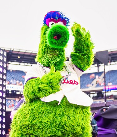 Philadelphia Phillies Mascot Phillie Phanatic His Editorial Stock Photo -  Stock Image