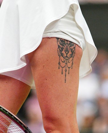 Wimbledon 2019 Dress code beaten by player tattoos  newscomau   Australias leading news site