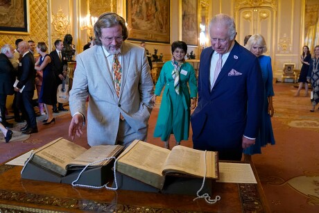 Reception to celebrate the work of William Shakespeare, Windsor, UK - 18 Jul 2023 Redaktionelt stock-billede