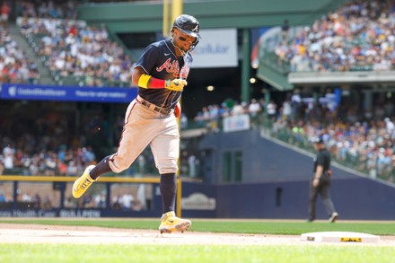 Atlanta Braves Right Fielder Ronald Acuna Editorial Stock Photo