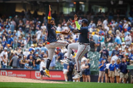 Atlanta Braves Outfielder Marcell Ozuna Looks Editorial Stock Photo - Stock  Image