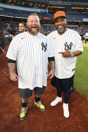 New York, NY, USA. 24th July, 2023. Ja Rule and CC Sabathia at the 3rd  Annual CC Sabathia and Friends Celebrity Softball Game to benefit the  PiCChin Foundation at Yankee Stadium on