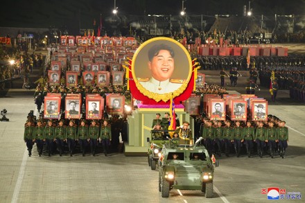 North Korea holds military parade marking anniversary of Korean War Armistice Agreement, Pyongyang - 27 Jul 2023 Redaktionelt stock-billede