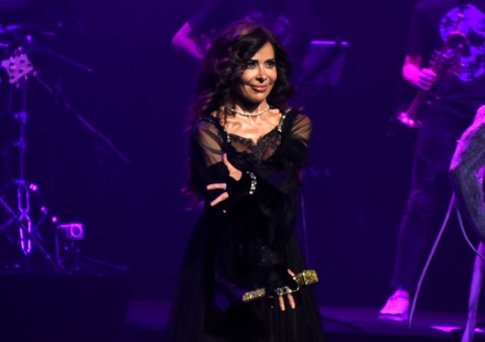 Gloria Trevi in concert, Madrid, Spain - 28 Jul 2023 Redaktionelt stock-billede