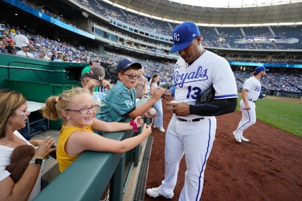 Salvador Perez of the Kansas City Royals poses for a photo with  Fotografía de noticias - Getty Images