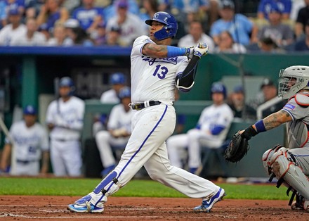 Salvador Perez of the Kansas City Royals poses for a photo with  Fotografía de noticias - Getty Images