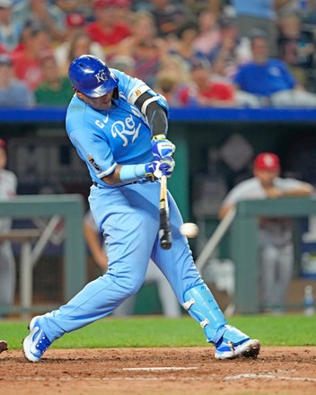 Salvador Perez of the Kansas City Royals poses for a photo with  Fotografía de noticias - Getty Images