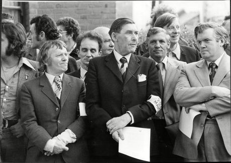 Scottish Miners Union Leader Mick Mcgahey Editorial Stock Photo - Stock ...