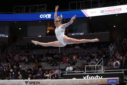 Gymnast Kayla Dicello During Senior Women Editorial Stock Photo - Stock ...