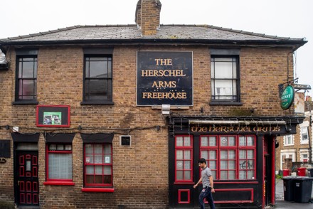 After 159 Years Herschel Arms Pub Editorial Stock Photo Stock