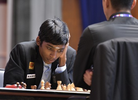 Indian International Chess Player Rameshbabu Praggnanandhaa Editorial Stock  Photo - Stock Image