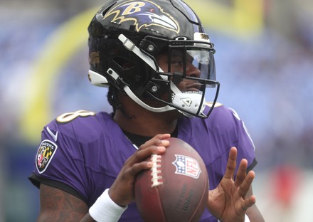 Baltimore Ravens Quarterback Lamar Jackson 8 Editorial Stock Photo