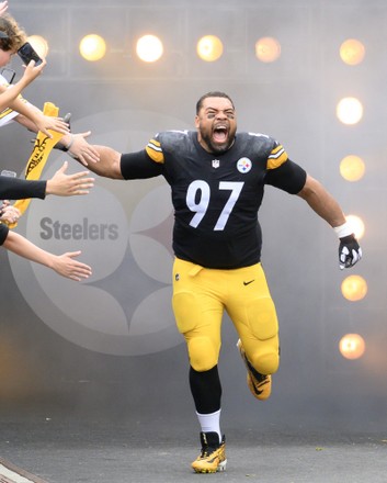 Th Steelers 97 Cameron Heyward During Editorial Stock Photo