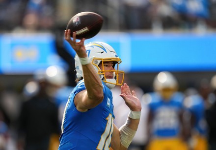 Los Angeles Chargers Quarterback Justin Herbert Editorial Stock Photo -  Stock Image