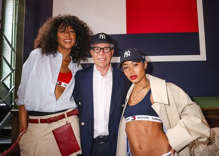 NEW YORK, NY- SEPTEMBER 10: Coi Leray and Tommy Hilfiger at at the Tommy  Hilfiger Brunch with A Twist during NYFW 2023 on September 10, 2023 in New  York City. Credit: MediaPunch