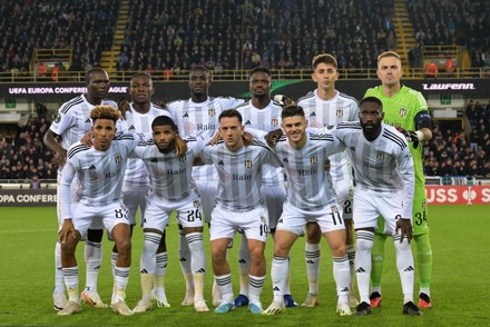 Team of Besiktas during the UEFA Europa Conference League 2023/24