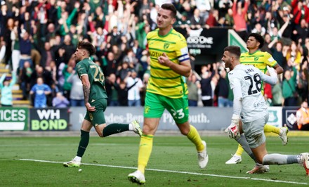 Morgan Whittaker Plymouth Argyle Celebrates Scoring Editorial Stock ...