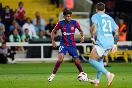 Lamine Yamal Right Winger Barcelona Spain Editorial Stock Photo - Stock