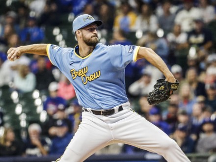 Milwaukee Brewers Center Fielder Garrett Mitchell Editorial Stock Photo -  Stock Image