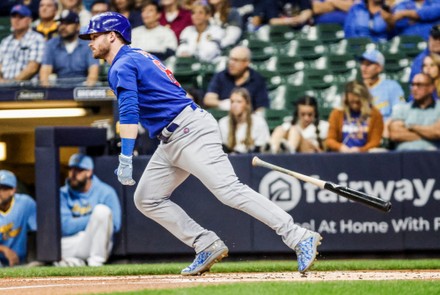 Milwaukee Brewers Center Fielder Garrett Mitchell Editorial Stock