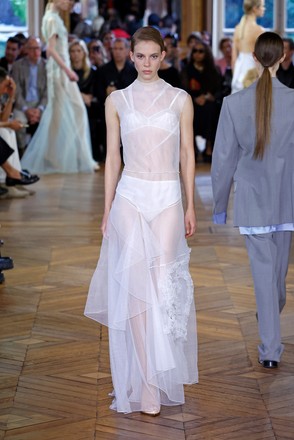 Creations by Christian Dior presented at Paris fashion week - Xinhua