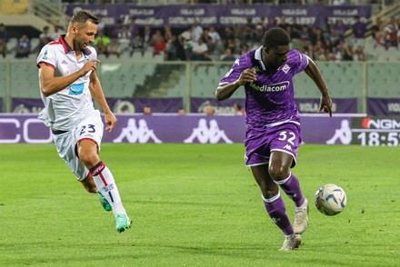 Michael Kayode Acf Fiorentina U19 Action 新闻传媒库存照片- 库存图片