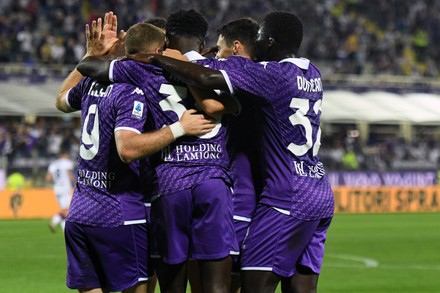 Michael Olabode Kayode of ACF Fiorentina U19 in action during the News  Photo - Getty Images