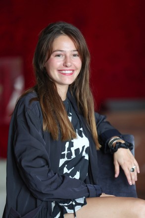 Marie Zabukovec Actress Meetings Team Film Editorial Stock Photo