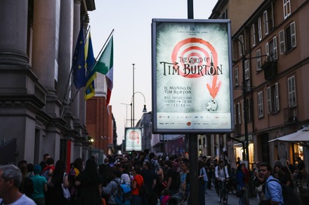 Inauguration World Tim Burton Exhibition National Editorial Stock Photo -  Stock Image