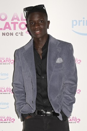 Ibrahima Attends Premiere Movie Addio Al Editorial Stock Photo