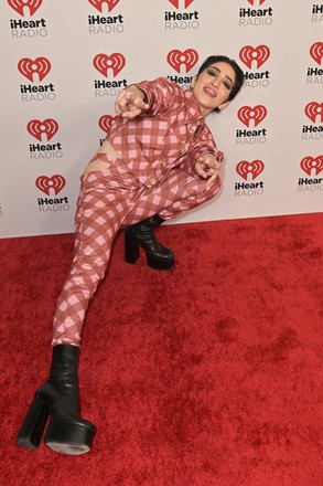 Emily Estefan Arrives Iheartradio Fiesta Latina Editorial Stock