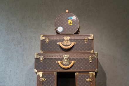 Louis Vuitton Exhibition Editorial Stock Photo - Stock Image