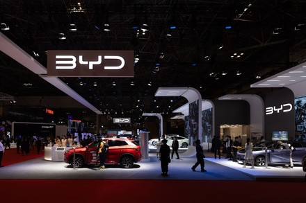 Byd Exhibition Area Japan Mobility Show Editorial Stock Photo - Stock ...