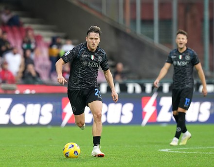 Piotr Zielinski Durante Jogo Uefa Champions League 2023 Entre Braga —  Fotografia de Stock Editorial © mrogowski_photography #677115976