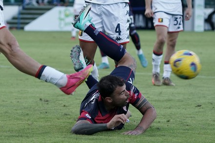 Genoa CFC Vs Cagliari Calcio Editorial Stock Image - Image of