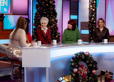 'Loose Women' TV show, London, UK - 28 Nov 2023 Editorial Stock Image