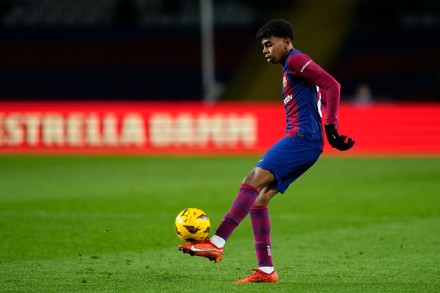 Lamine Yamal Right Winger Barcelona Spain Editorial Stock Photo - Stock