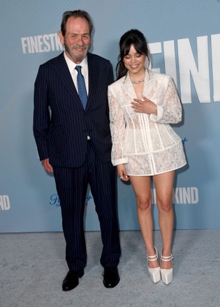 Tommy Lee Jones Jenna Ortega Attend Editorial Stock Photo - Stock Image