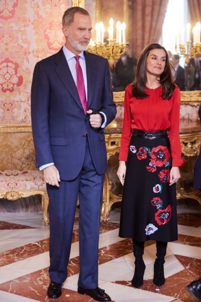 King Felipe Vi Queen Letizia Editorial Stock Photo - Stock Image ...