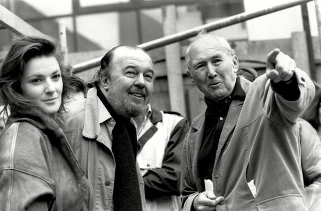 Demonstrations And Protests Actors And Actresses Protest At The Site Of The Rose Theatre In Southwark Which Is To Be Destroyed By Developers Pictured Nikkie Frei Sir Peter Hall And Sir Anthony Quayle
