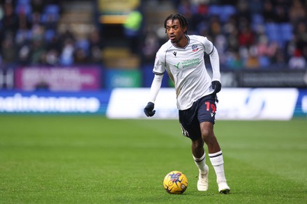 Victor Adeboyejo Bolton Wanderers Shoots Goal Editorial Stock Photo ...