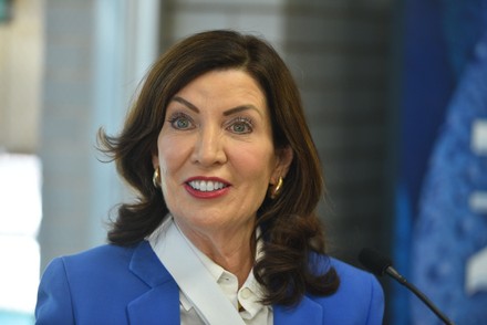 Governor Kathy Hochul Unveils Fourth Proposal Editorial Stock Photo ...