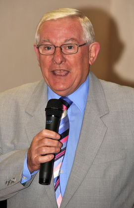 Former England footballer Alan Mullery speaking at Weymouth, Dorset, Britain - 26 Aug 2011
