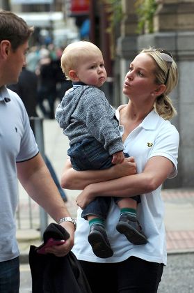Jennifer Ellison and son Bobby shopping in Liverpool, Britain - 09 Sep 2011