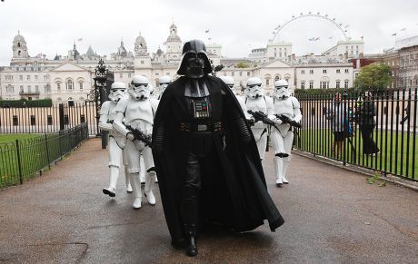 Darth Vader Stormtroopers Horse Guards Parade Editorial Stock Photo ...