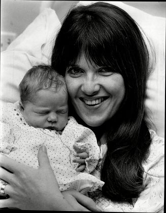 Television Presenter Cathy Mcgowan Her Baby Editorial Stock Photo ...