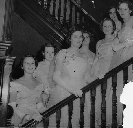 Group Debutantes Stand On Steps Monkey Editorial Stock Photo - Stock ...