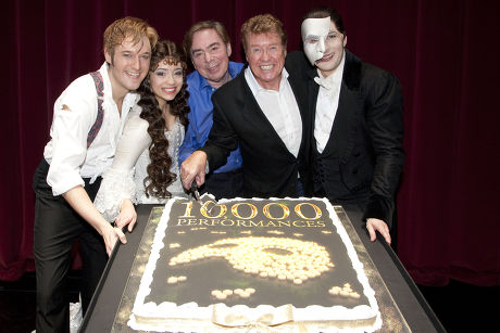 'The Phantom of the Opera', 10,000th performance at Her Majesty's Theatre, London, Britain - 23 Oct 2010